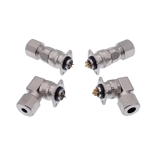 MIUYTRN 1Pcs Servo Motor Stecker CM10 10pin Winkel Gerade 2 Core Servo Encoder Buchse DDK Metall Anschlüsse cuicui(Straight 10Pin plug) von HRTUFN