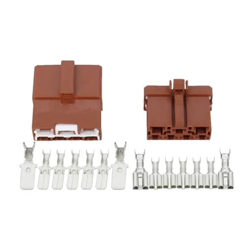 MIUYTRN 7 Pin Automotive Kabel Stecker Stecker Terminal Stecker DJ7071-6,3-7,8-11/21 Auto Stecker 7 P cuicui(5 Sets) von HRTUFN