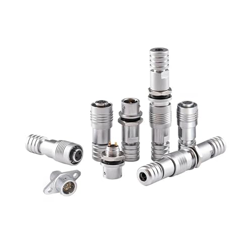 MIUYTRN XS6 Steckdose 2Pin 3Pin 4Pin 5Pin 6mm Flansch Schnell Stecker Stecker Push-pull Docking Anschlüsse Winkel cuicui(XS6-2PIN Angle) von HRTUFN