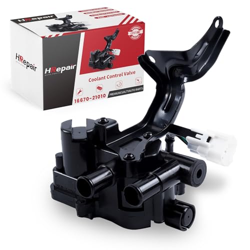 HRepair Kühlmittelregelventil passend für Toyota Prius Heizungssteuerungswasserventil 2004 2005 2006 2007 2008 2009 4 Zylinder 1,5 l, 16670-21010 601-021 von HRepair