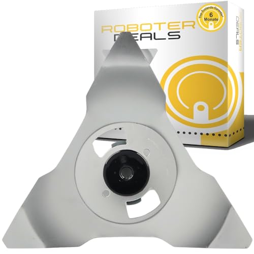 HRobotic Accessoires Edelstahl Messer, Ersatz-Klinge (1 Stück) für Robomow RC, TC, MC Rasenroboter. Besonders scharfer Schliff. 100% perfekt passend. von HRobotic Accessoires