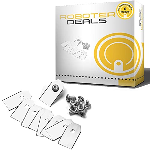 HRobotic Accessoires Messer 0,6 mm inkl. Schrauben (30 Stück) für alle Husqvarna Automower von HRobotic Accessoires