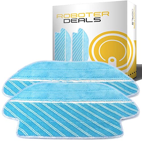 HRobotic Accessoires Mikrofaserpad, Wischpad, Wischtuch (2 Stück) für Viomi V3 Pro Staubsaugroboter von HRobotic Accessoires