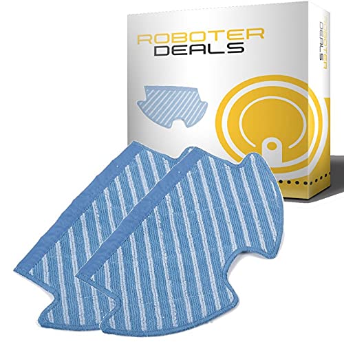 Mikrofaserpad (2 Stück) für Ecovacs Deebot N78, D900, D901 Modelle von HRobotic Accessoires