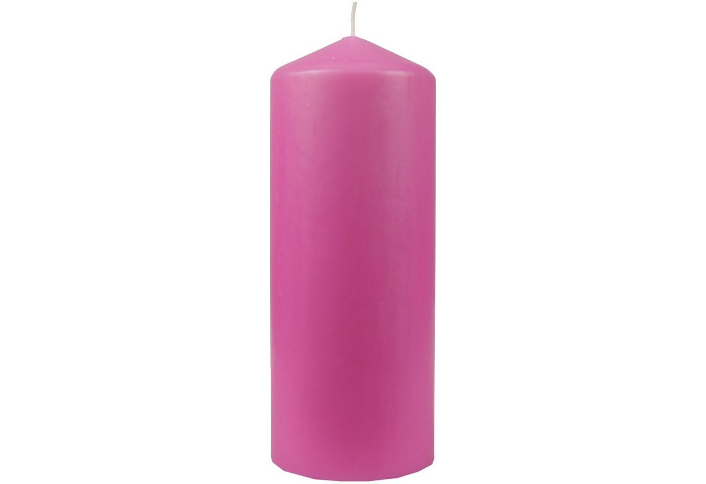 HS Candle Adventskerze Stumpenkerze (1-tlg), Wachskerzen Ø6cm x 13,5cm - Kerze in vielen Farben von HS Candle