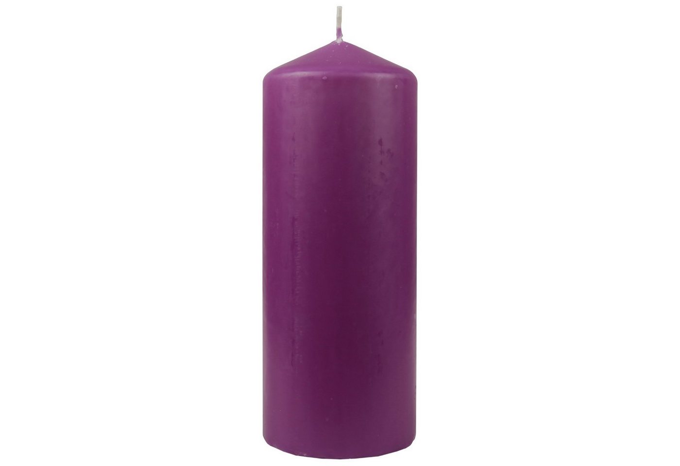 HS Candle Adventskerze Stumpenkerze (1-tlg), Wachskerzen Ø8cm x 20cm - Weihnachtskerze, viele Farben von HS Candle