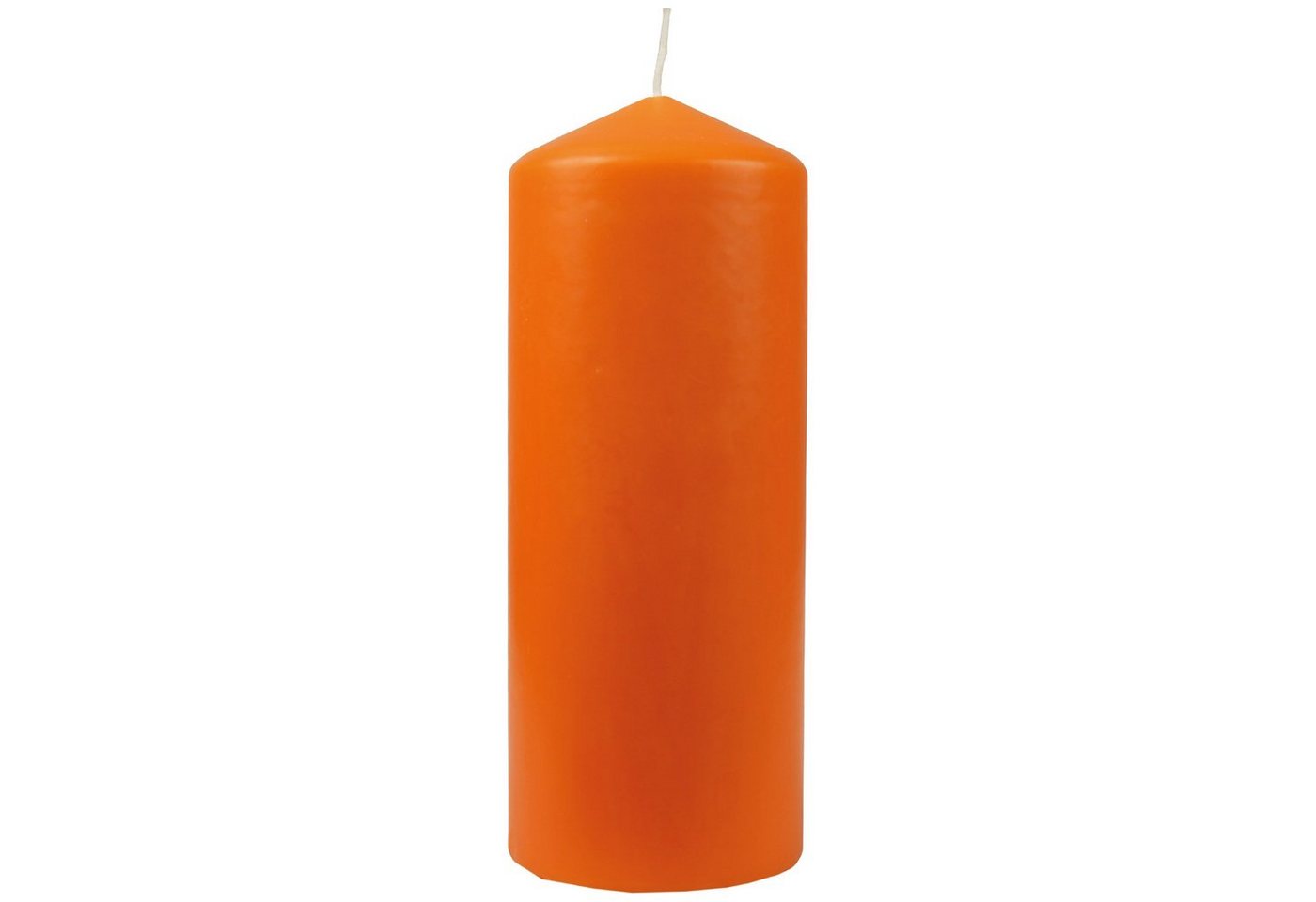 HS Candle Adventskerze Stumpenkerze (1-tlg), Wachskerzen Ø8cm x 20cm - Weihnachtskerze, viele Farben von HS Candle