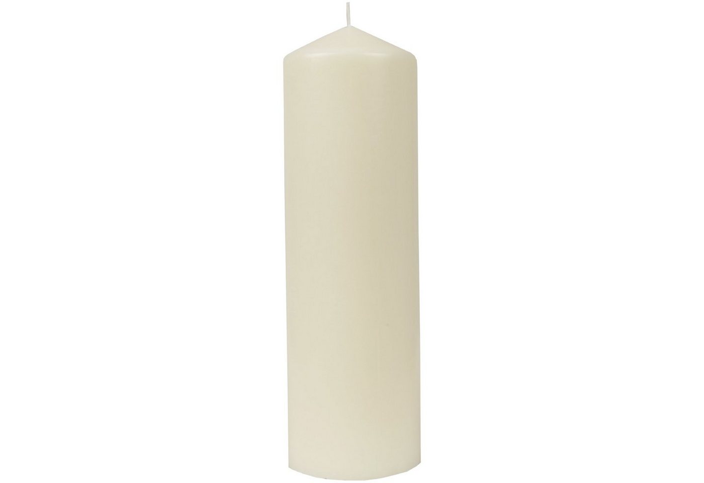 HS Candle Adventskerze Stumpenkerze (1-tlg), Wachskerzen Ø8cm x 25cm - Weihnachtskerze, viele Farben von HS Candle