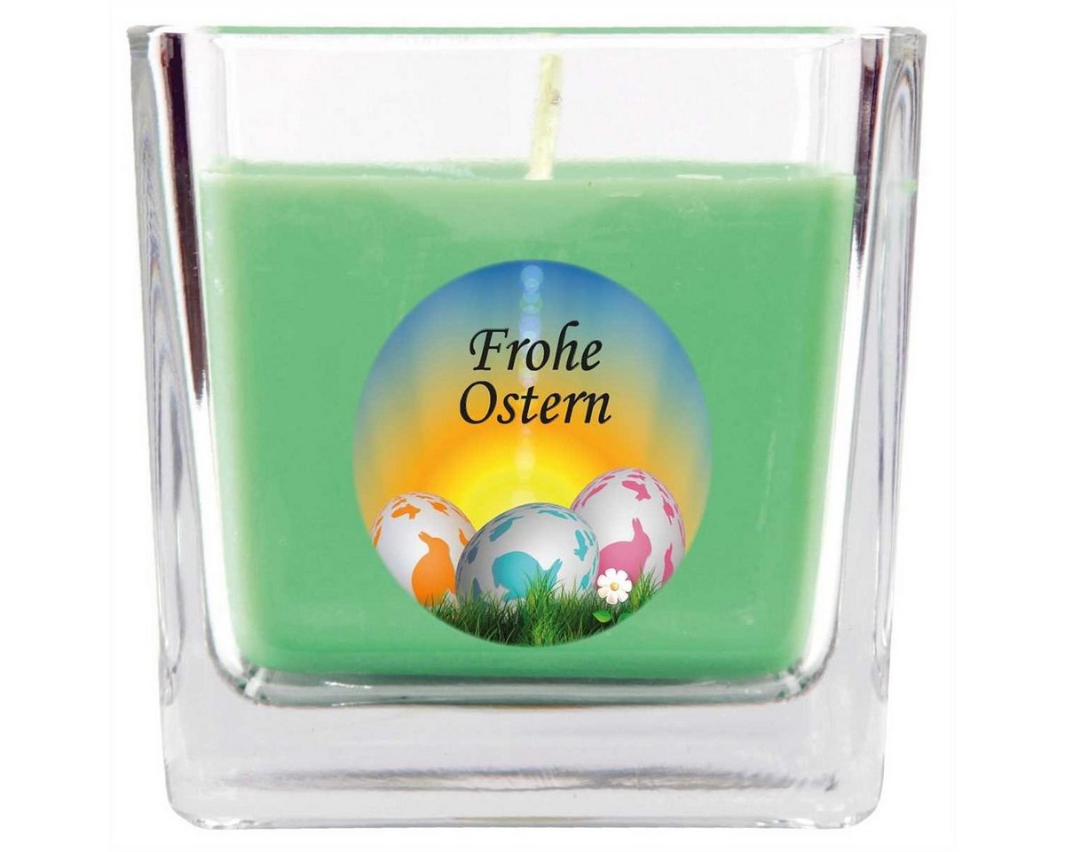 HS Candle Duftkerze (1-tlg), Frohe Ostern - Stimmungslicht mit Duft - Kerze mit Motiv zur Osterzeit, vers. Düfte / Größen von HS Candle