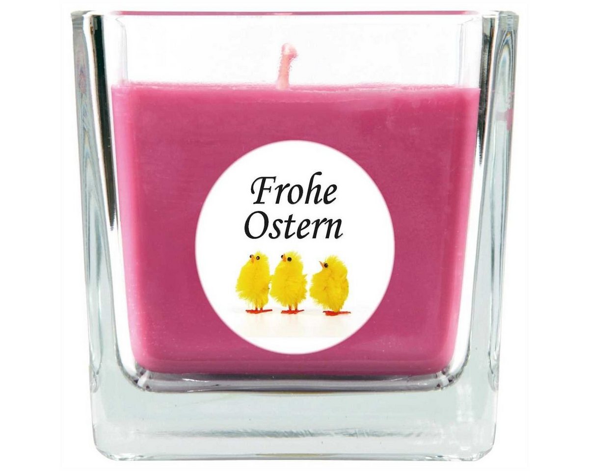 HS Candle Duftkerze (1-tlg), Frohe Ostern - Stimmungslicht mit Duft - Kerze mit Motiv zur Osterzeit, vers. Düfte / Größen von HS Candle