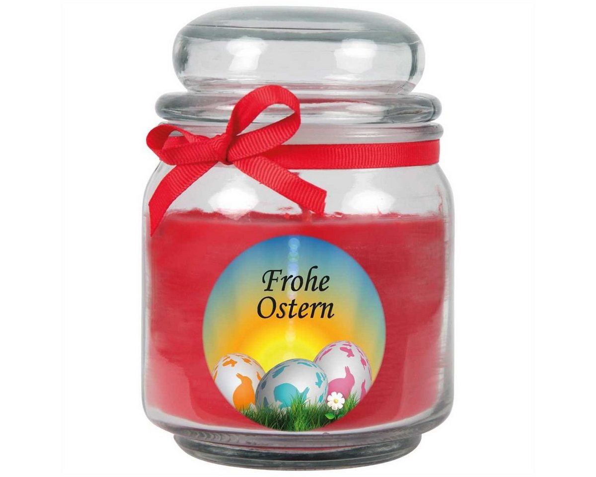 HS Candle Duftkerze (1-tlg), Frohe Ostern - Stimmungslicht mit Duft - Kerze mit Motiv zur Osterzeit, vers. Düfte / Größen von HS Candle