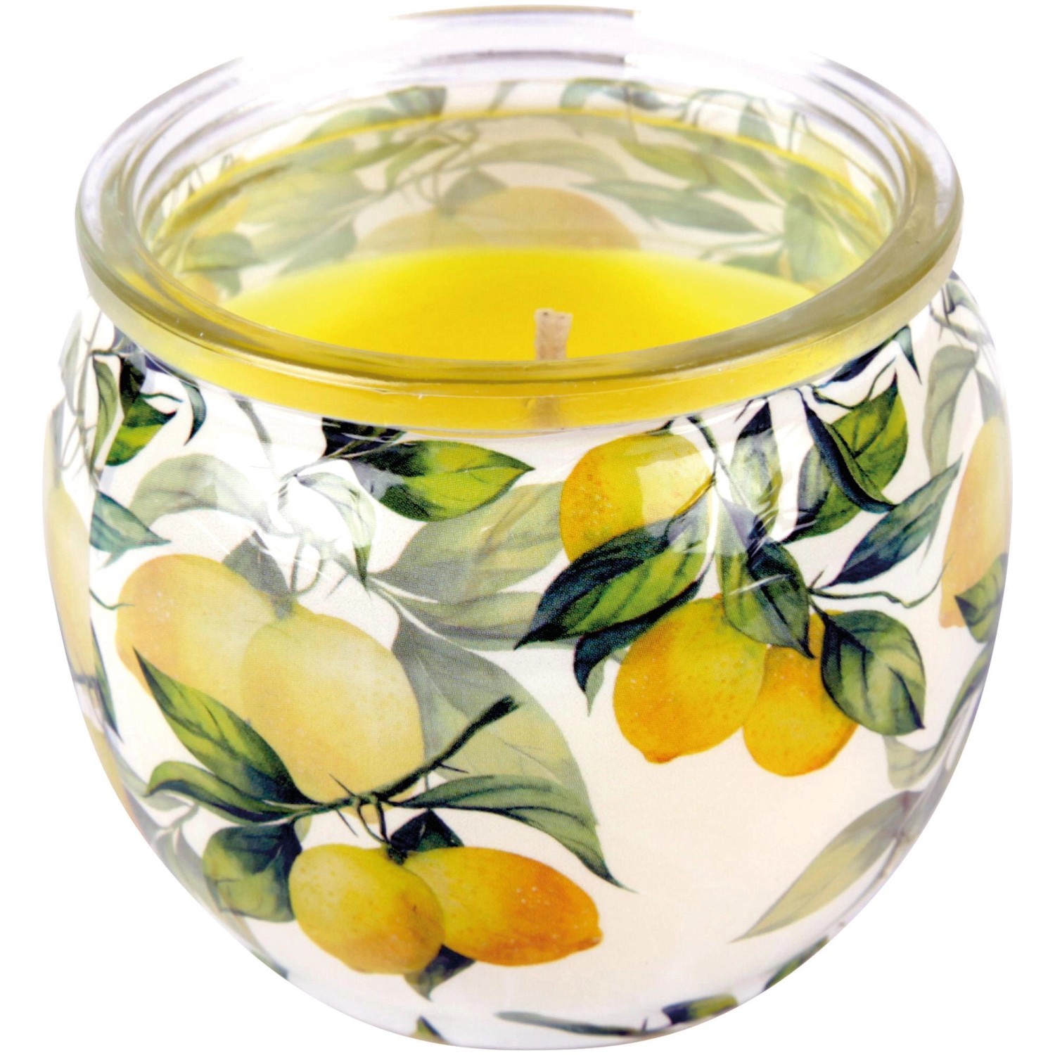 HS Candle Duftkerze Motiv Kerze Raumduft Lemon HS Candle Duftkerze Motiv Kerze Raumduft Lemon von HS Candle