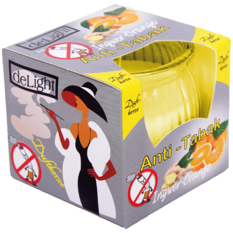 HS Candle Duftkerze Raumerfrischer Kerze Raumduft Ingwer Orange von HS Candle