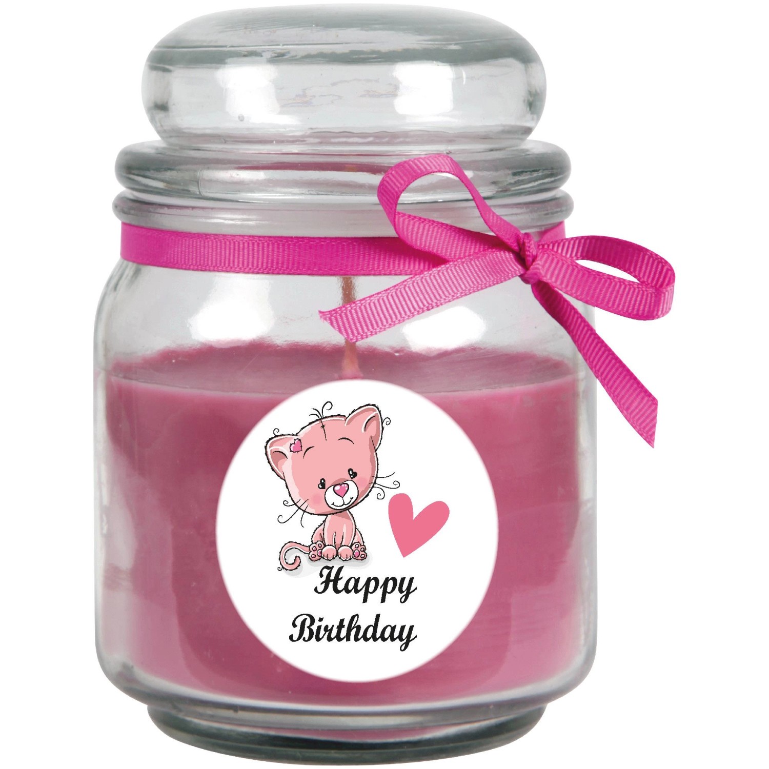 HS Candle Duftkerze & Bonbon Glas Geburtstag Lavendel Lila HS Candle Duftkerze & Bonbon Glas Geburtstag Lavendel Lila von HS Candle