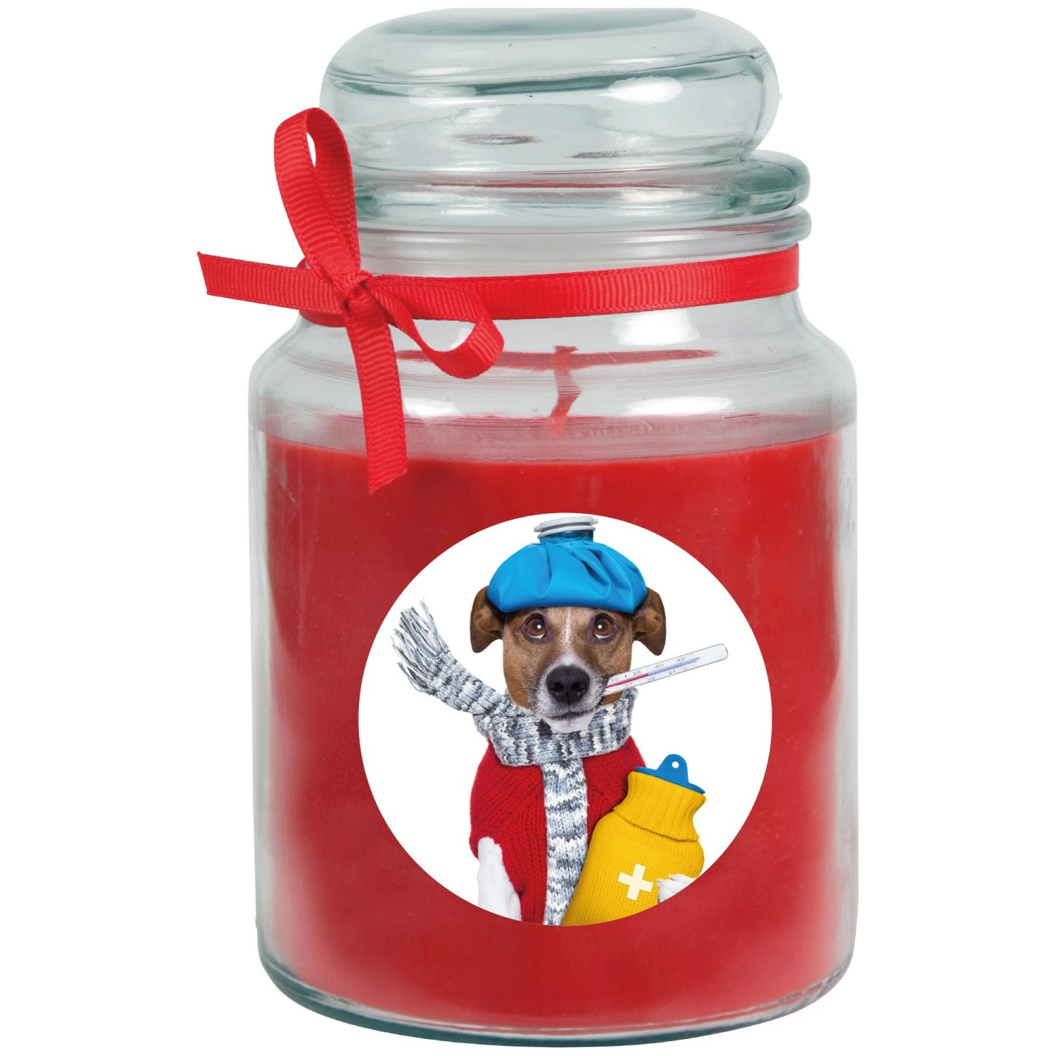 HS Candle Duftkerze & Bonbon Glas Genesung Rose Rot HS Candle Duftkerze & Bonbon Glas Genesung Rose Rot von HS Candle