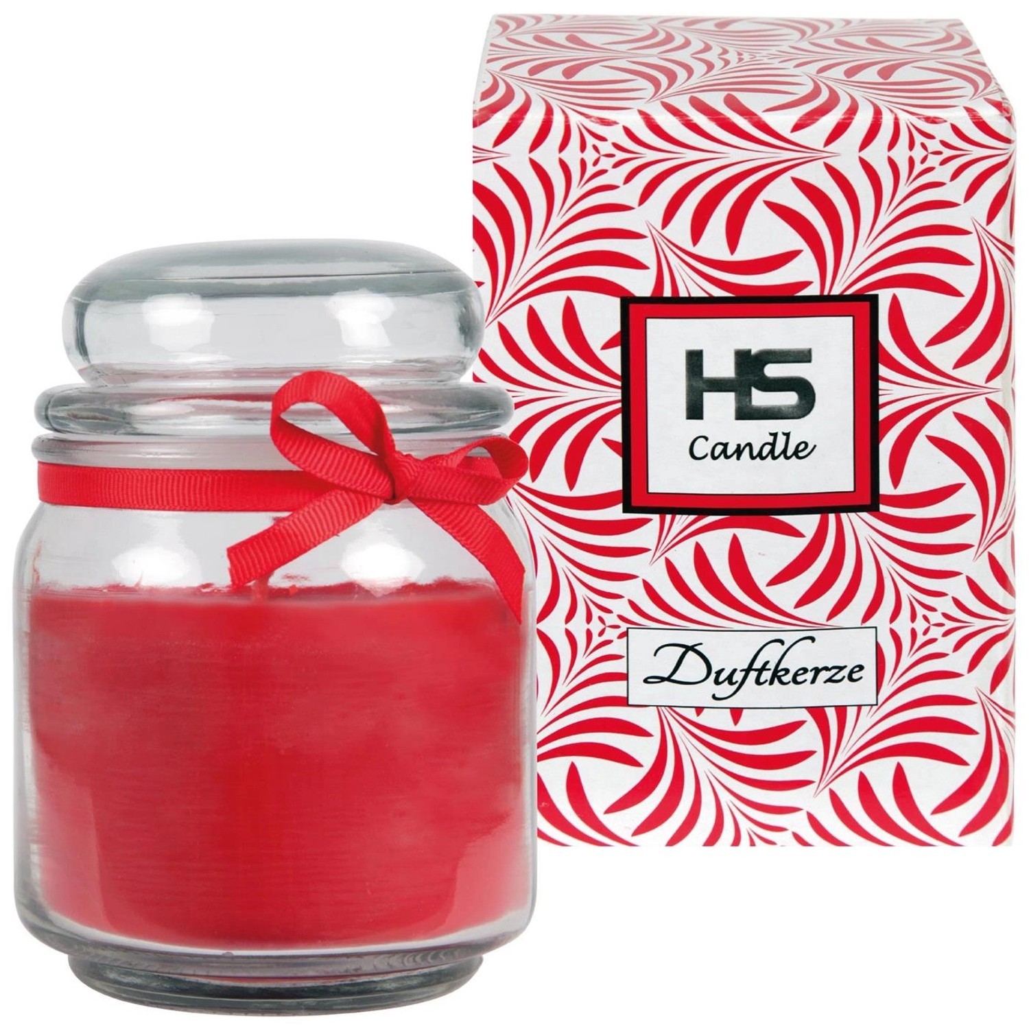 HS Candle Duftkerze & Bonbon Glas Ø9cm Rose HS Candle Duftkerze & Bonbon Glas Ø9cm Rose von HS Candle