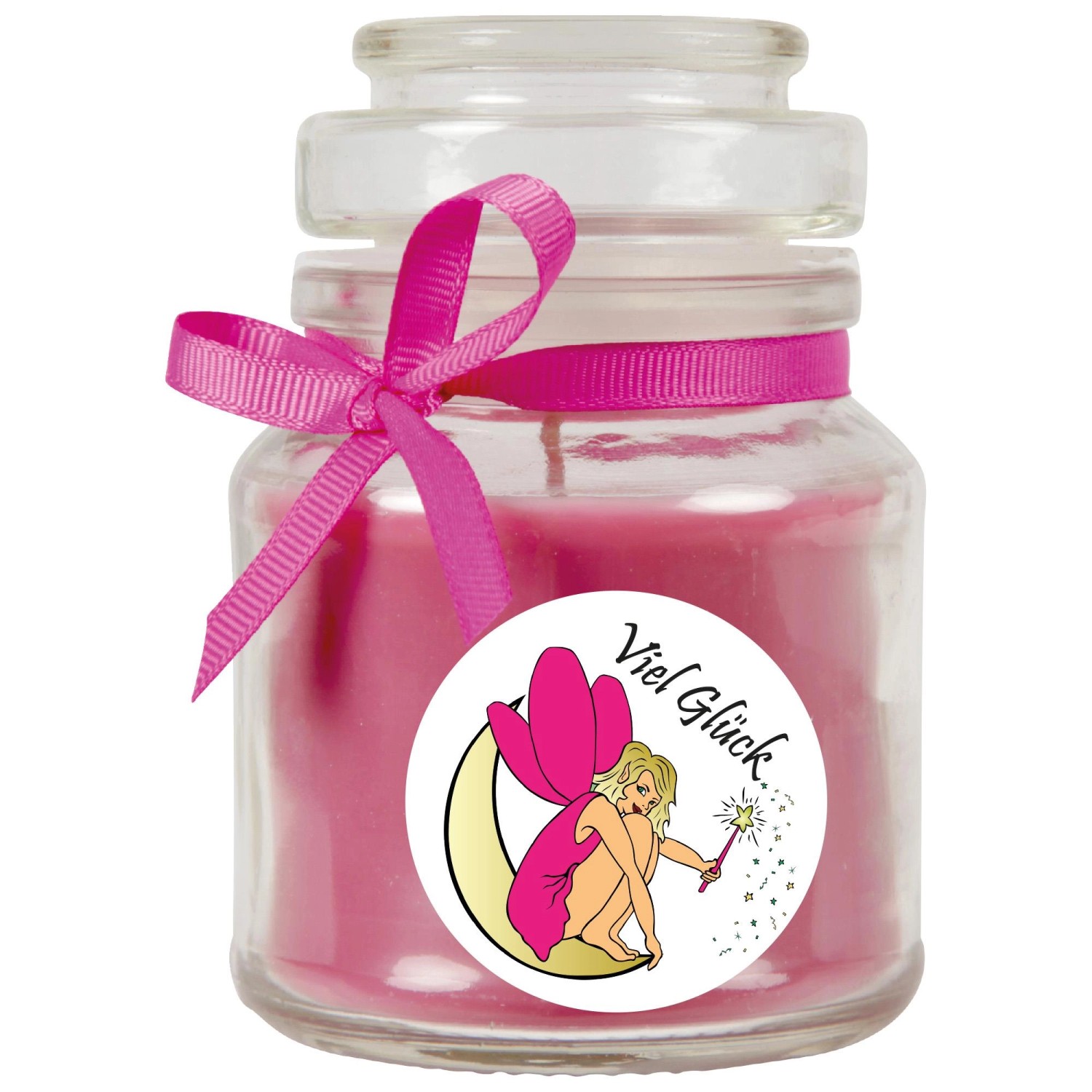HS Candle Duftkerze & Bonbon Glas Viel Glück Lavendel Lila HS Candle Duftkerze & Bonbon Glas Viel Glück Lavendel Lila von HS Candle