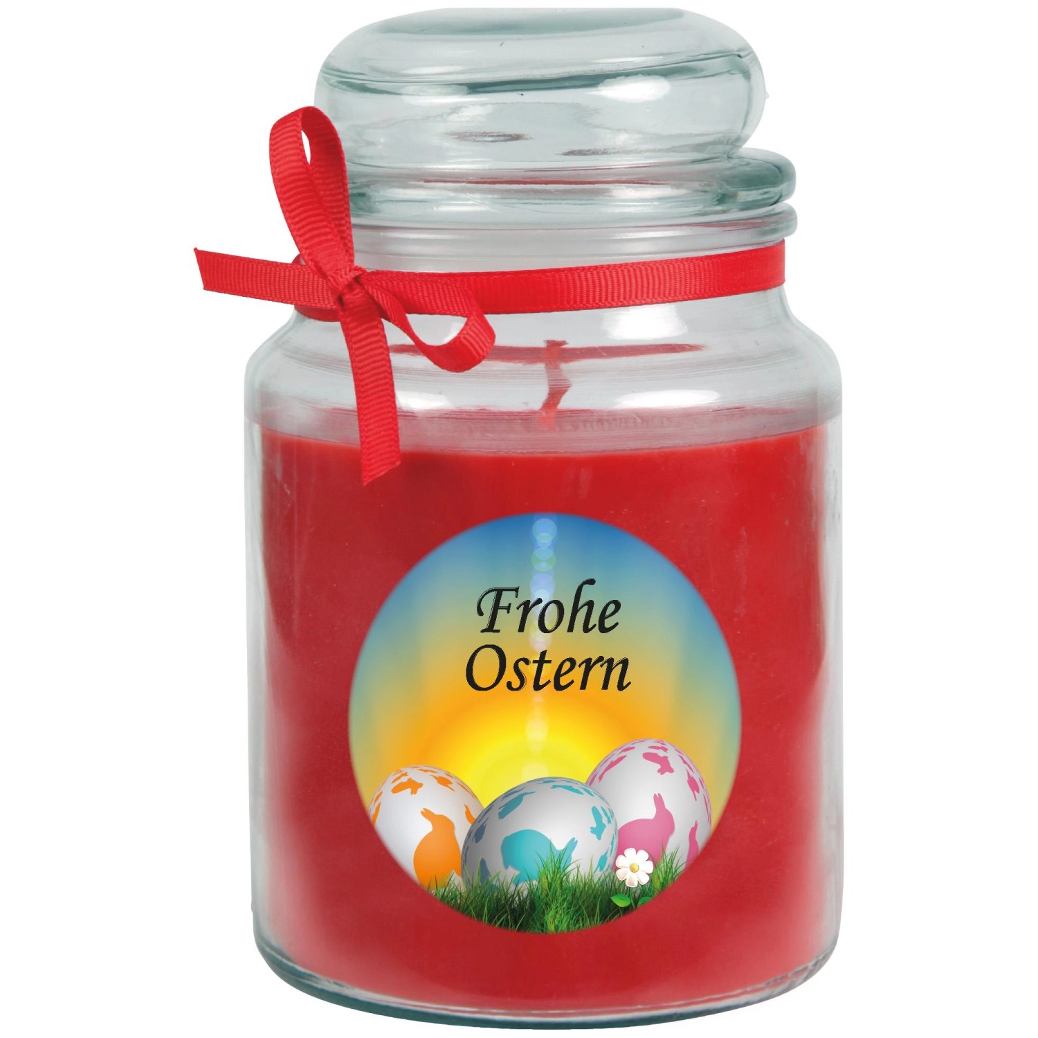 HS Candle Duftkerze & Glas Frohe Ostern Bonbon Ø10 cm Rose Ostereier HS Candle Duftkerze & Glas Frohe Ostern Bonbon Ø10 cm Rose Ostereier von HS Candle