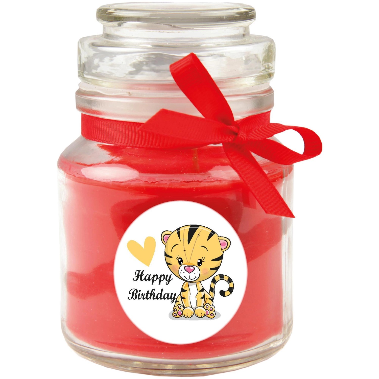 HS Candle Duftkerze & Glas Happy Birthday Bonbon Tiger Rose HS Candle Duftkerze & Glas Happy Birthday Bonbon Tiger Rose von HS Candle