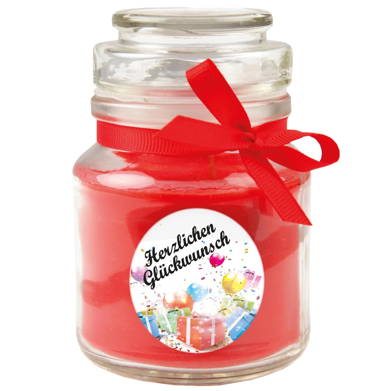 HS Candle Duftkerze & Glas Happy Birthday Rose Geschenke HS Candle Duftkerze & Glas Happy Birthday Rose Geschenke von HS Candle