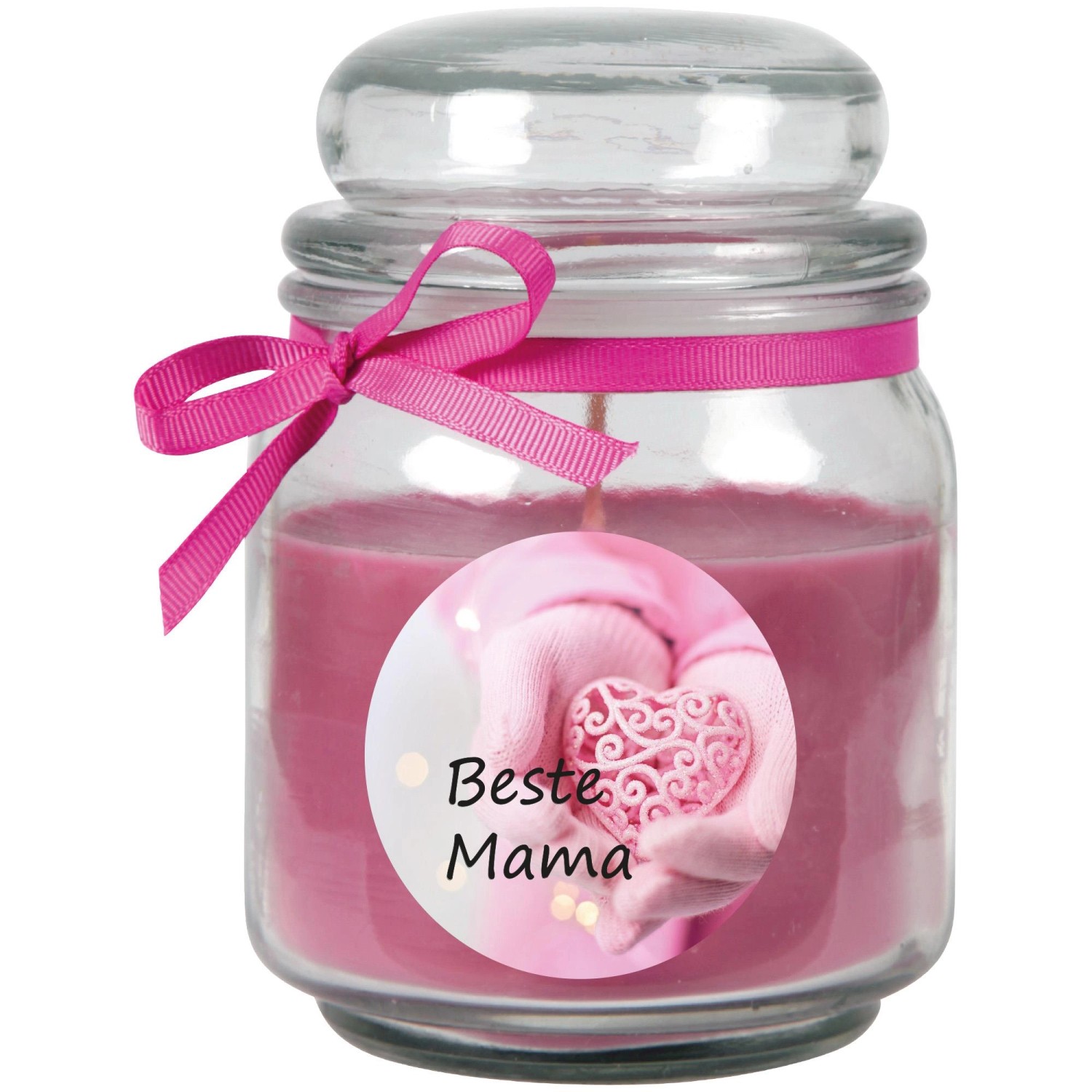 HS Candle Duftkerze & Glas Muttertag Lila Lavendel HS Candle Duftkerze & Glas Muttertag Lila Lavendel von HS Candle