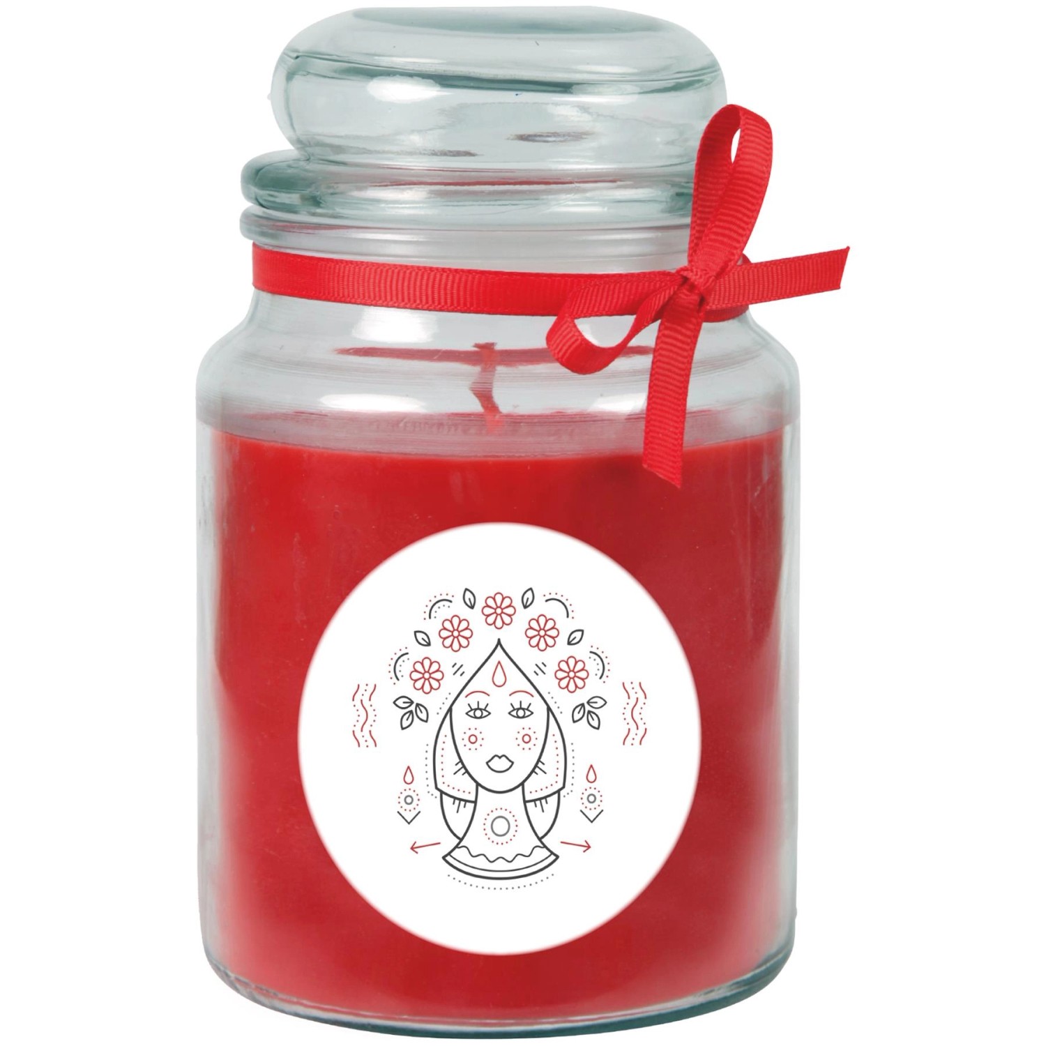 HS Candle Duftkerze & Glas Sternzeichen Rose 110 Stunden Jungfrau HS Candle Duftkerze & Glas Sternzeichen Rose 110 Stunden Jungfrau von HS Candle