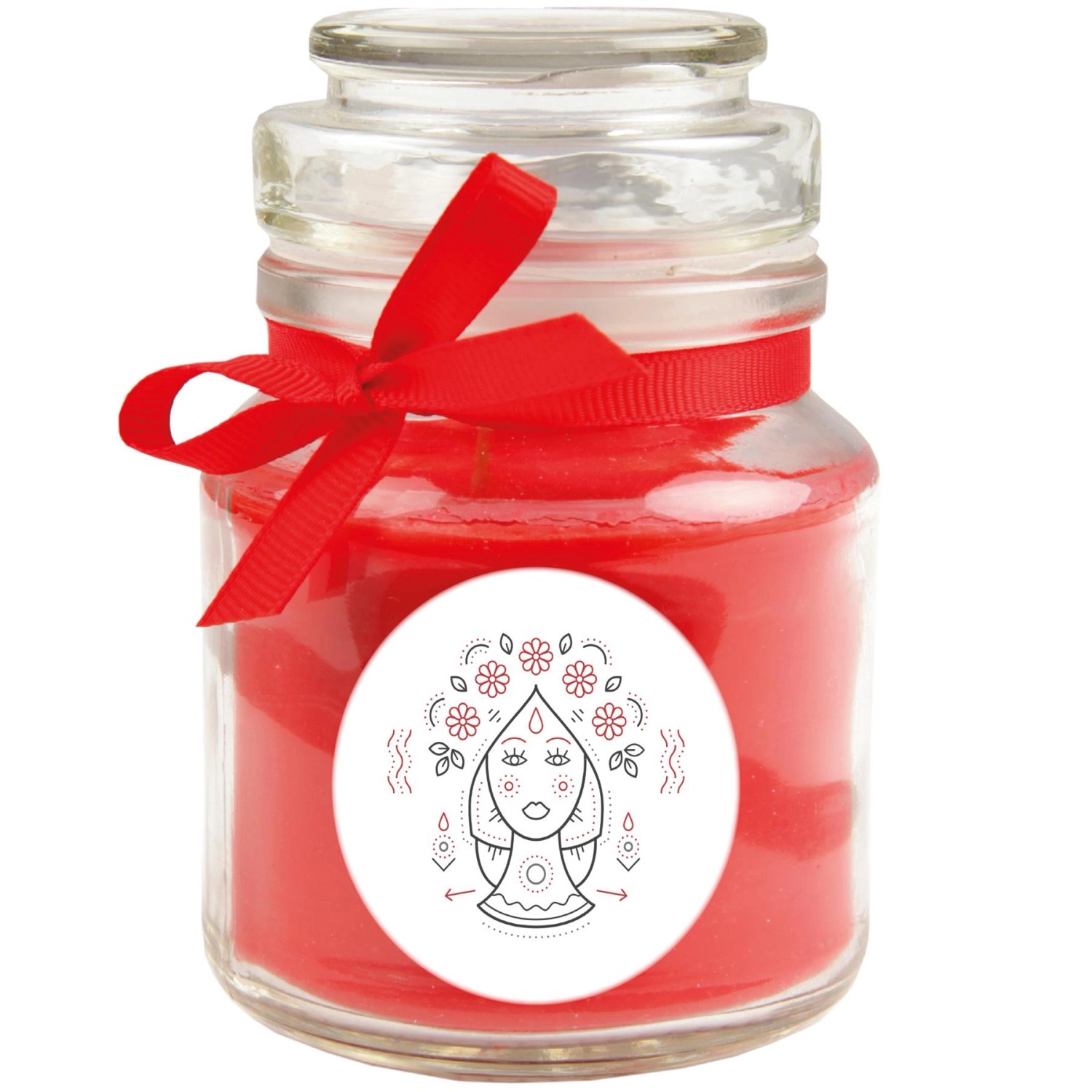 HS Candle Duftkerze & Glas Sternzeichen Rose 30 Stunden Jungfrau HS Candle Duftkerze & Glas Sternzeichen Rose 30 Stunden Jungfrau von HS Candle