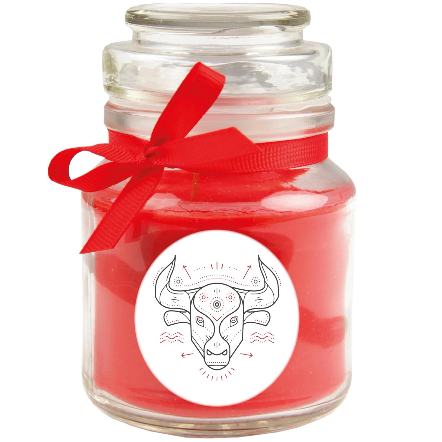HS Candle Duftkerze & Glas Sternzeichen Rose 30 Stunden Stier HS Candle Duftkerze & Glas Sternzeichen Rose 30 Stunden Stier von HS Candle