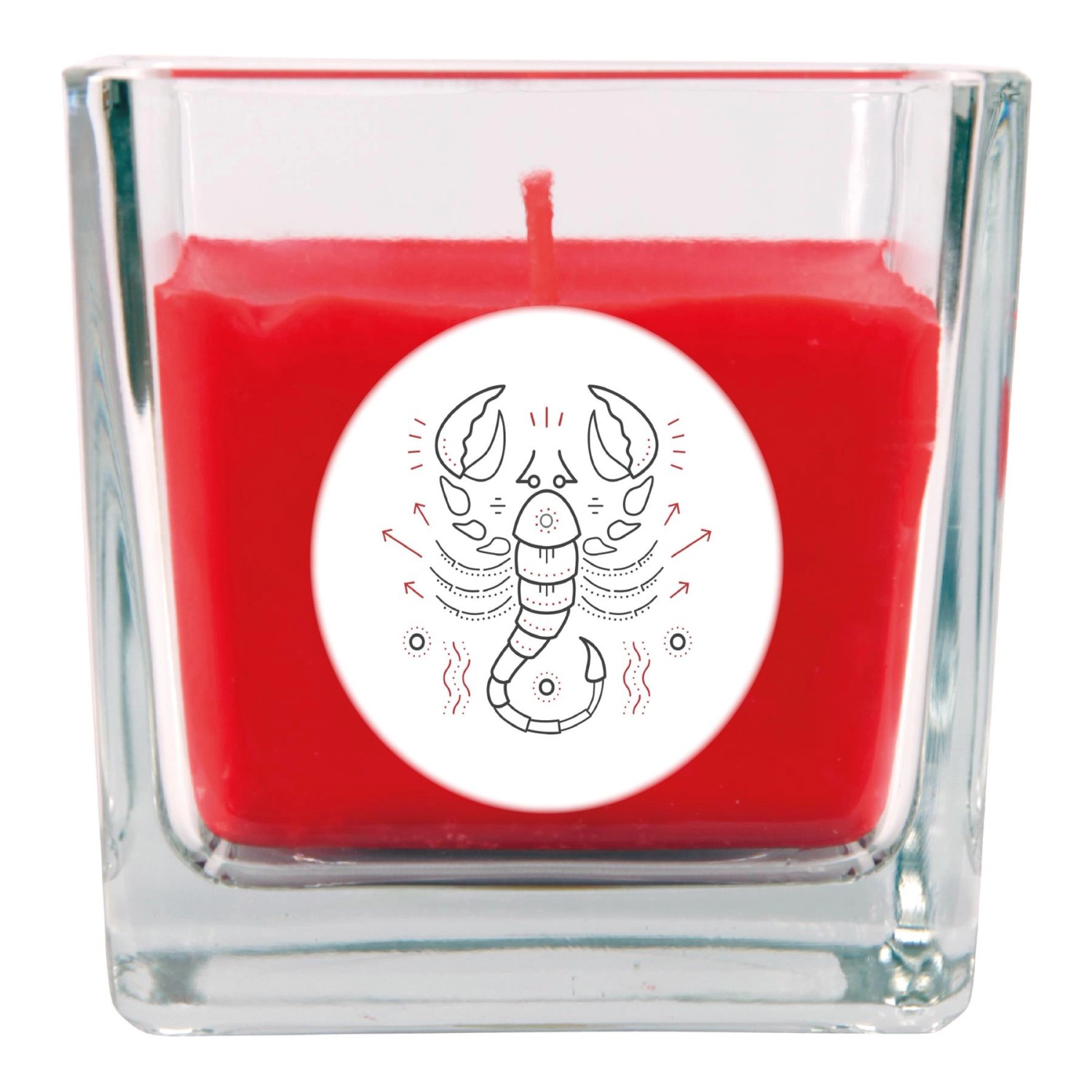 HS Candle Duftkerze & Glas Sternzeichen Rose 50 Stunden Skorpion HS Candle Duftkerze & Glas Sternzeichen Rose 50 Stunden Skorpion von HS Candle