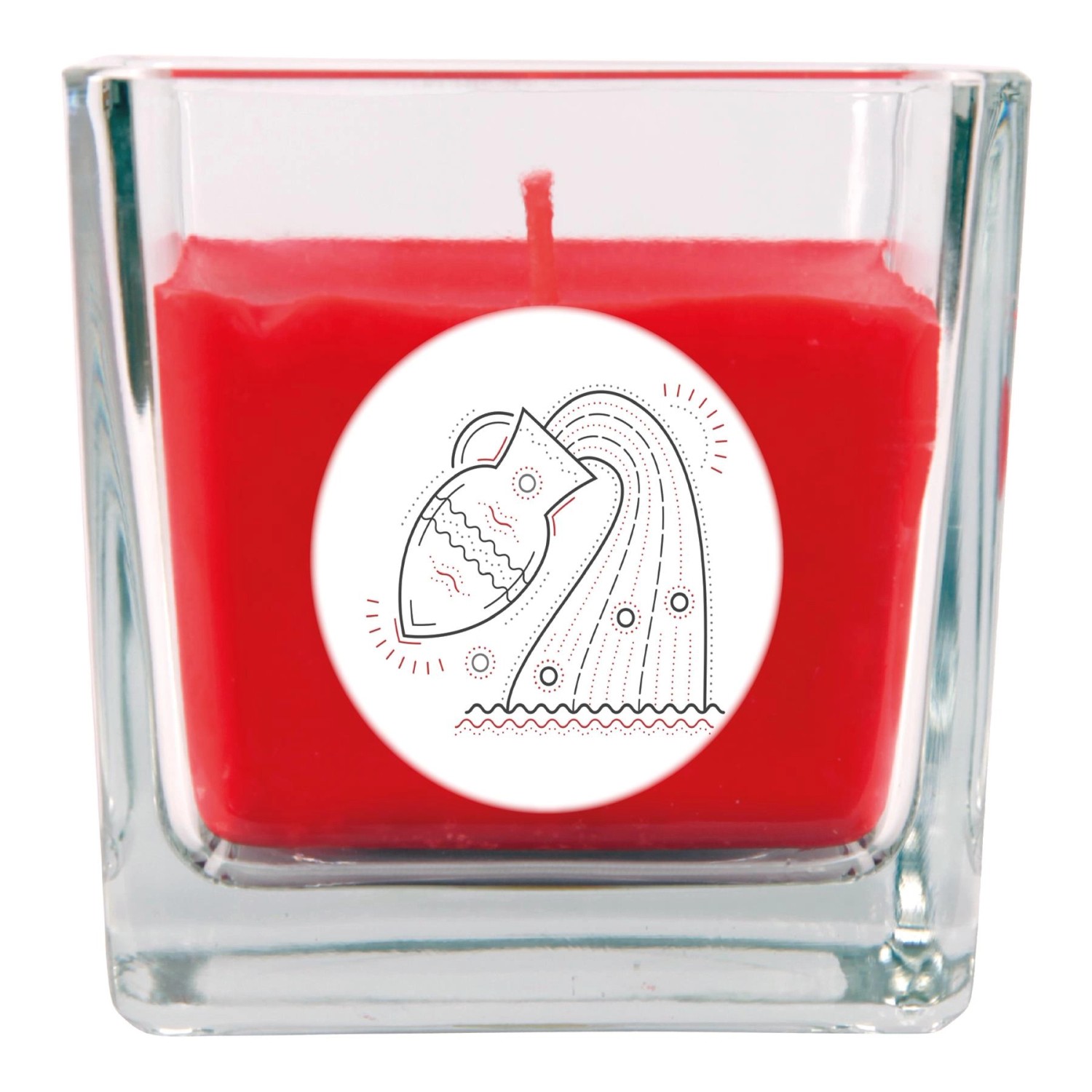 HS Candle Duftkerze & Glas Sternzeichen Rose 50 Stunden Wassermann HS Candle Duftkerze & Glas Sternzeichen Rose 50 Stunden Wassermann von HS Candle