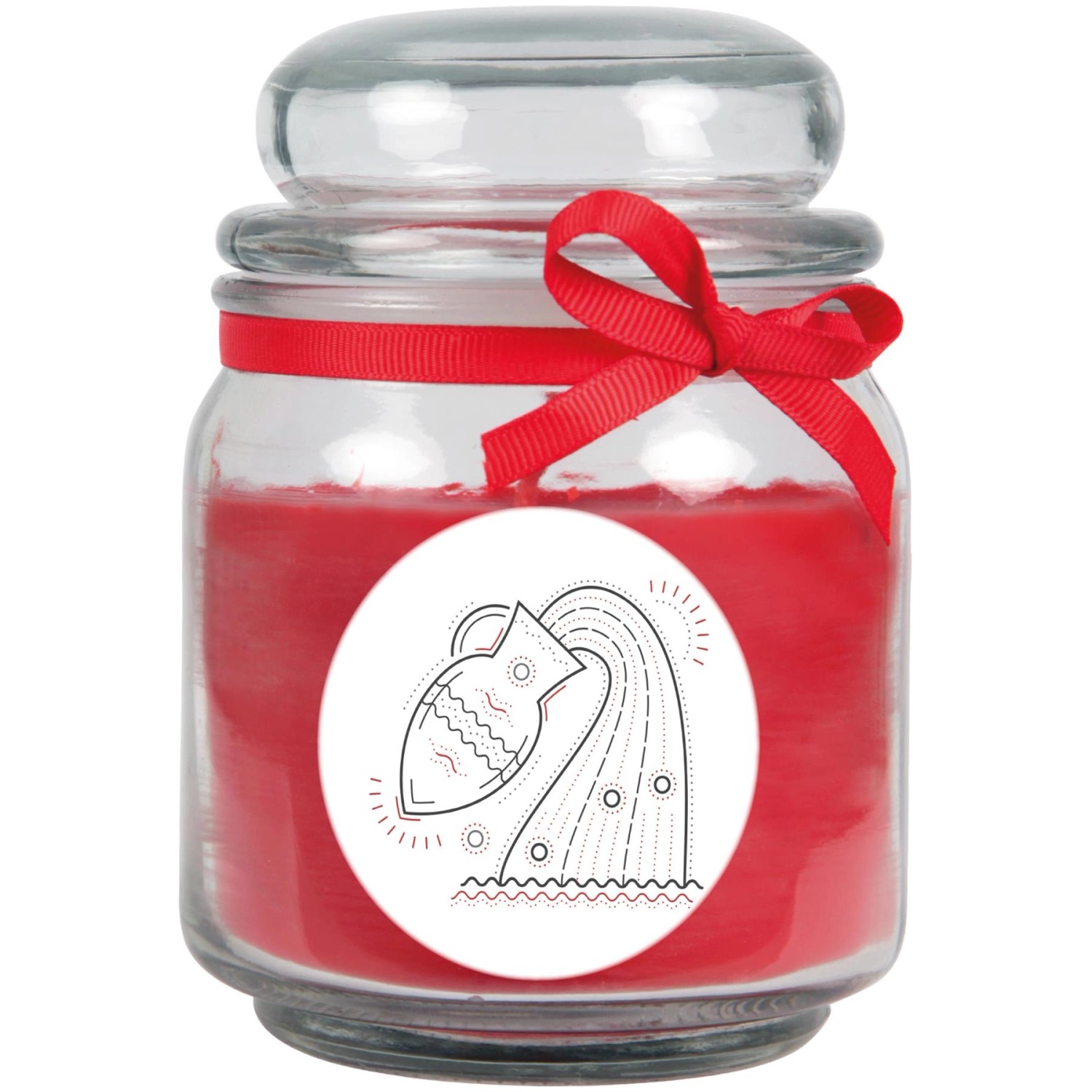HS Candle Duftkerze & Glas Sternzeichen Rose 70 Stunden Wassermann HS Candle Duftkerze & Glas Sternzeichen Rose 70 Stunden Wassermann von HS Candle