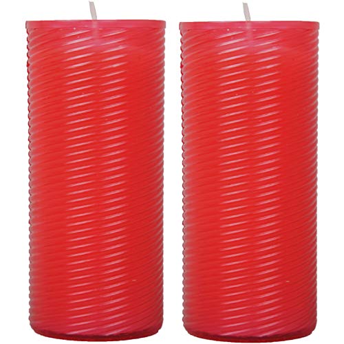 HS Candle Grabkerze 2er Pack Ersatzkerze N3 Nachfüller rot 13 cm HS Candle Grabkerze 2er Pack Ersatzkerze N3 Nachfüller rot 13 cm von HS Candle