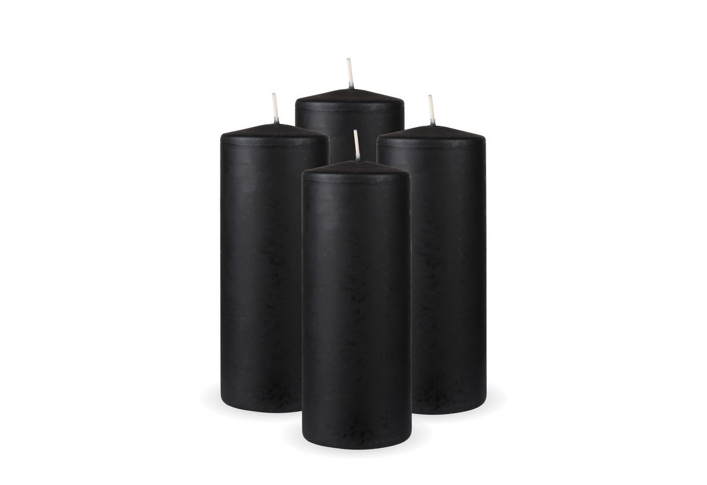 HS Candle Stumpenkerze Säulenkerze Ø7cm (4-tlg), Wachskerzen - unparfümierte Säulenkerzen - viele Farben/Größen von HS Candle