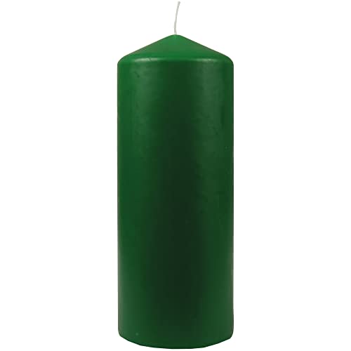 HS Candle Wachskerzen Hellgrün Stumpenkerzen Ø6cm x 13,5cm - Kerze in vielen Farben, Lange Brenndauer - Hergestellt in EU - Kerzen Blockkerzen - Wachs HS Candle Wachskerzen Hellgrün Stumpenkerzen Ø6cm x 13,5cm - Kerze in vielen Farben, Lange Brenndauer - Hergestellt in EU - Kerzen Blockkerzen - Wachs von HS Candle