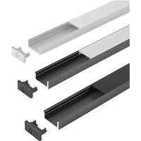 Hs Rowe - Halemeier ChannelLine d Profil klarL2m Alu + Abdeckprofil von HS ROWE