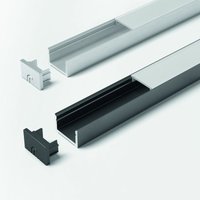 Hs Rowe - Format led ChannelLine D2 opal schwarz L=2000 Profil H5587021 von HS ROWE