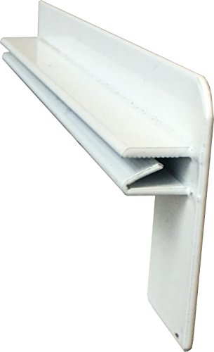 Windowsill clinker end caps 195 mm in white von HS24
