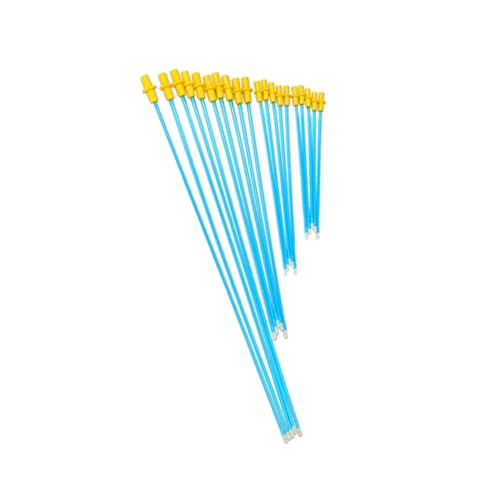 HSATC 10–100 Stück Einweg-Katheter für künstliche Befruchtungskatheter, Zuchtröhren, Weichgummi, Samenkatheter für Hunde (15 cm - 40 cm) (Farbe: 15 cm, Größe: 10 Stück) von HSATC