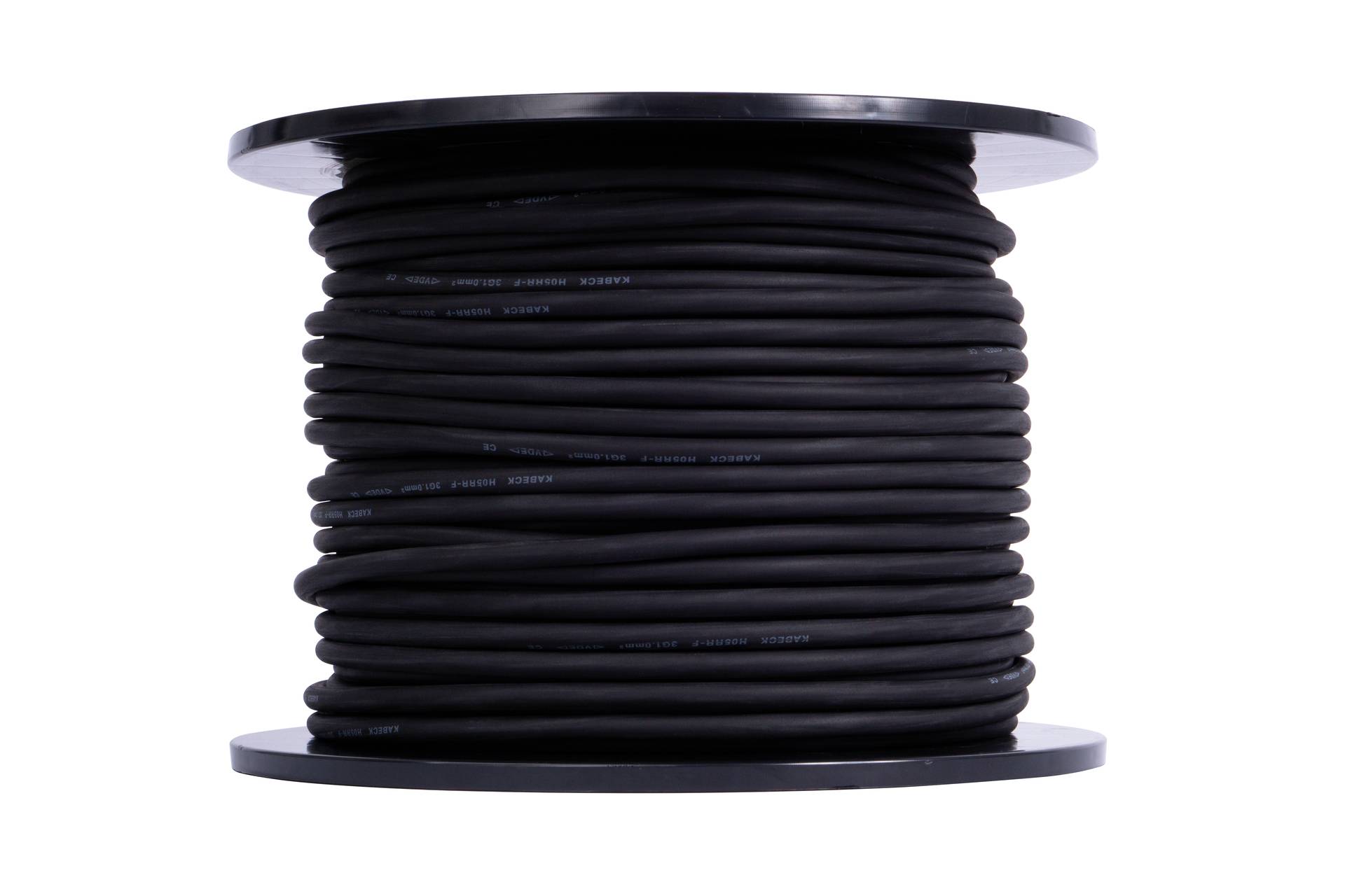 Gummischlauchleitung H05 RR-F 3G1 mm² schwarz, Meterware Gummischlauchleitung H05 RR-F 3G1 mm² schwarz, Meterware von HSB - Guangdong