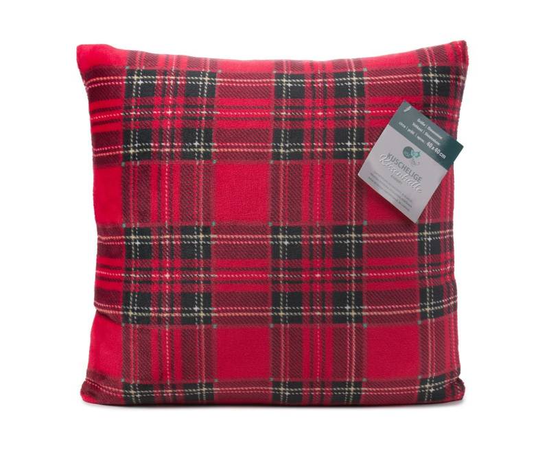HSC Home-Style-Creation GmbH Kissenhülle Mikrofaser Flanell, im Karo Design von HSC Home-Style-Creation GmbH