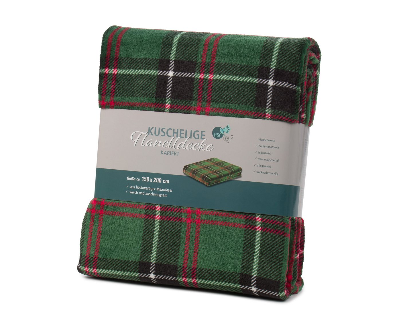Wohndecke Mikrofaser Flanell Kuscheldecke, HSC Home-Style-Creation GmbH, weich und anschmiegsam Wohndecke Mikrofaser Flanell Kuscheldecke, HSC Home-Style-Creation GmbH, weich und anschmiegsam von HSC Home-Style-Creation GmbH