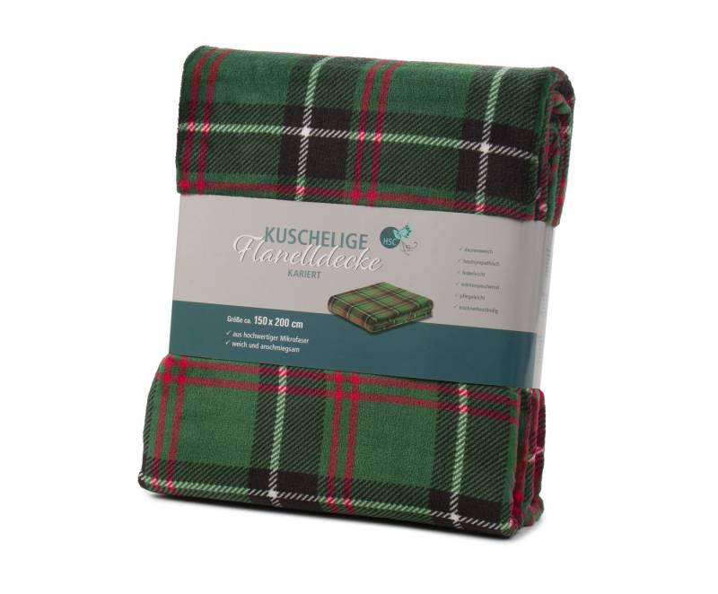 Wohndecke Mikrofaser Flanell Kuscheldecke, HSC Home-Style-Creation GmbH, weich und anschmiegsam Wohndecke Mikrofaser Flanell Kuscheldecke, HSC Home-Style-Creation GmbH, weich und anschmiegsam von HSC Home-Style-Creation GmbH