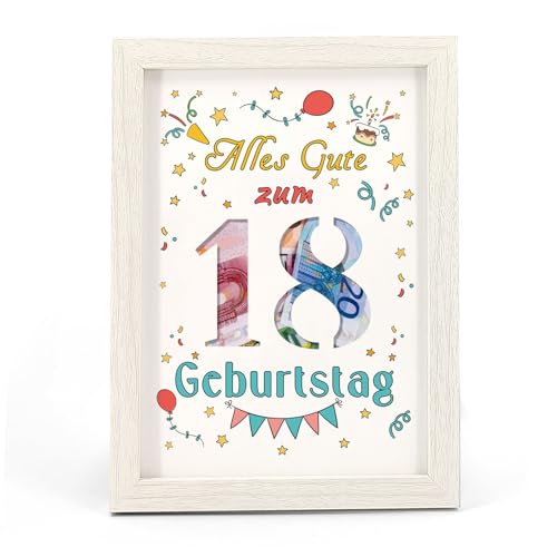 HSDSH 18. Geburtstag Geldgeschenk, Geschenke zum 18 Geburtstag Mädchen Junge, Geldgeschenke Geburtstag, Geschenk 18. Geburtstag Witzige & Kreative Geschenkideen zum 18 von HSDSH