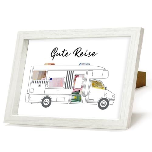 HSDSH Geldgeschenk Reise, Wohnmobil Verpackung für Geldgeschenk, Urlaubskasse Geschenk für Camper & Reisefreunde Reisekasse, Geschenke Geldgeschenk für Freunde, Familie, Frauen und Männer von HSDSH