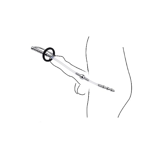 HSDwerwh SM Silikon Hohl Harnröhren Dilatator für Männer Penis Plug Harnröhren SM Spiel urethral Plug Penis Dilatator Harnröhren Plug Penis Dilatation Harnröhre Sexspielzeug(35cm) von HSDwerwh