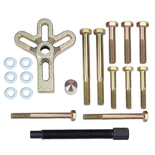HSEAMALL 13 STÜCKE Lenkrad Abzieher Kit,Polradabzieher Werkzeug,Lagerabzieher Harmonic Balancer von HSEAMALL