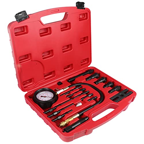 HSEAMALL Dieselmotor-Kompressionstester,TDI CDI Cylinder Pressure Diagnosis Tool,Auto Car Tractor Diesel Engine Testing Gauge Manometer Kit HSEAMALL Dieselmotor-Kompressionstester,TDI CDI Cylinder Pressure Diagnosis Tool,Auto Car Tractor Diesel Engine Testing Gauge Manometer Kit von HSEAMALL