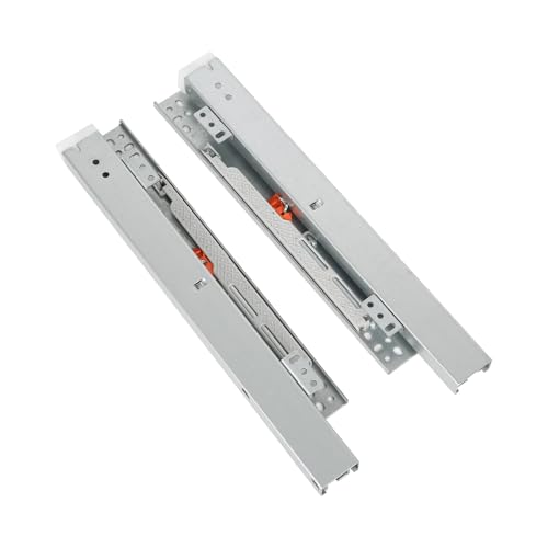 Ein Paar voll erweiterte schwere Schublade Schieber 3 Abschnitte untere Montage Schieber Dämpfung Pufferschiene Schrank Schaltschrank Möbel versteckte stille Schiene Möbel Hardware (300) von HSEANWWW