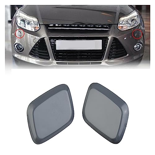 HSENY 1 Paar Kunststoff Grau Scheinwerfer Scheinwerfer Waschanlage Jet Abdeckung Kappe Fit for Ford Fit for Focus 2012-2014 Scheinwerfer Waschanlage Jet Cap HSENY 1 Paar Kunststoff Grau Scheinwerfer Scheinwerfer Waschanlage Jet Abdeckung Kappe Fit for Ford Fit for Focus 2012-2014 Scheinwerfer Waschanlage Jet Cap von HSENY