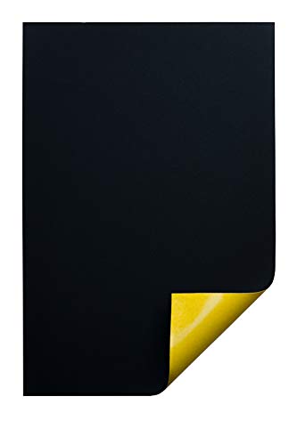 HSF EPDM Dichtungsmatte einseitig selbstklebend 200mm x 300mm (EPDM, 200 x 300mm x 2mm, Schwarz, wasserbeständig) von HSF
